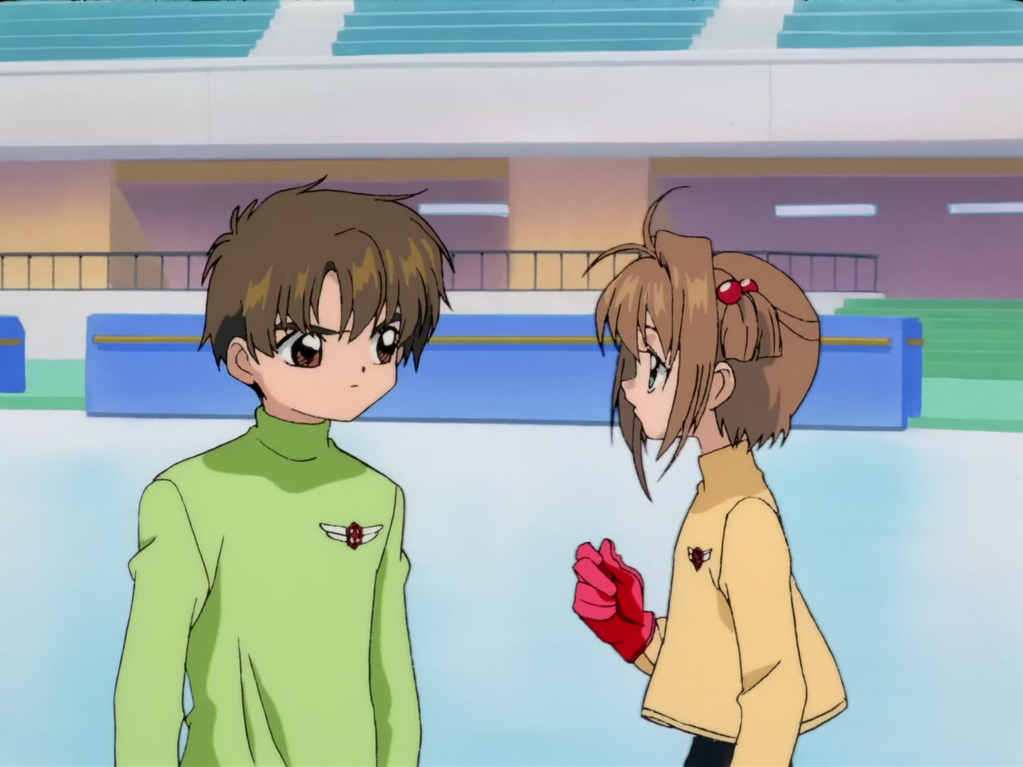 Cardcaptor Sakura Ep 33: Sakura's Freezing Ice Skating @ 00:22:08