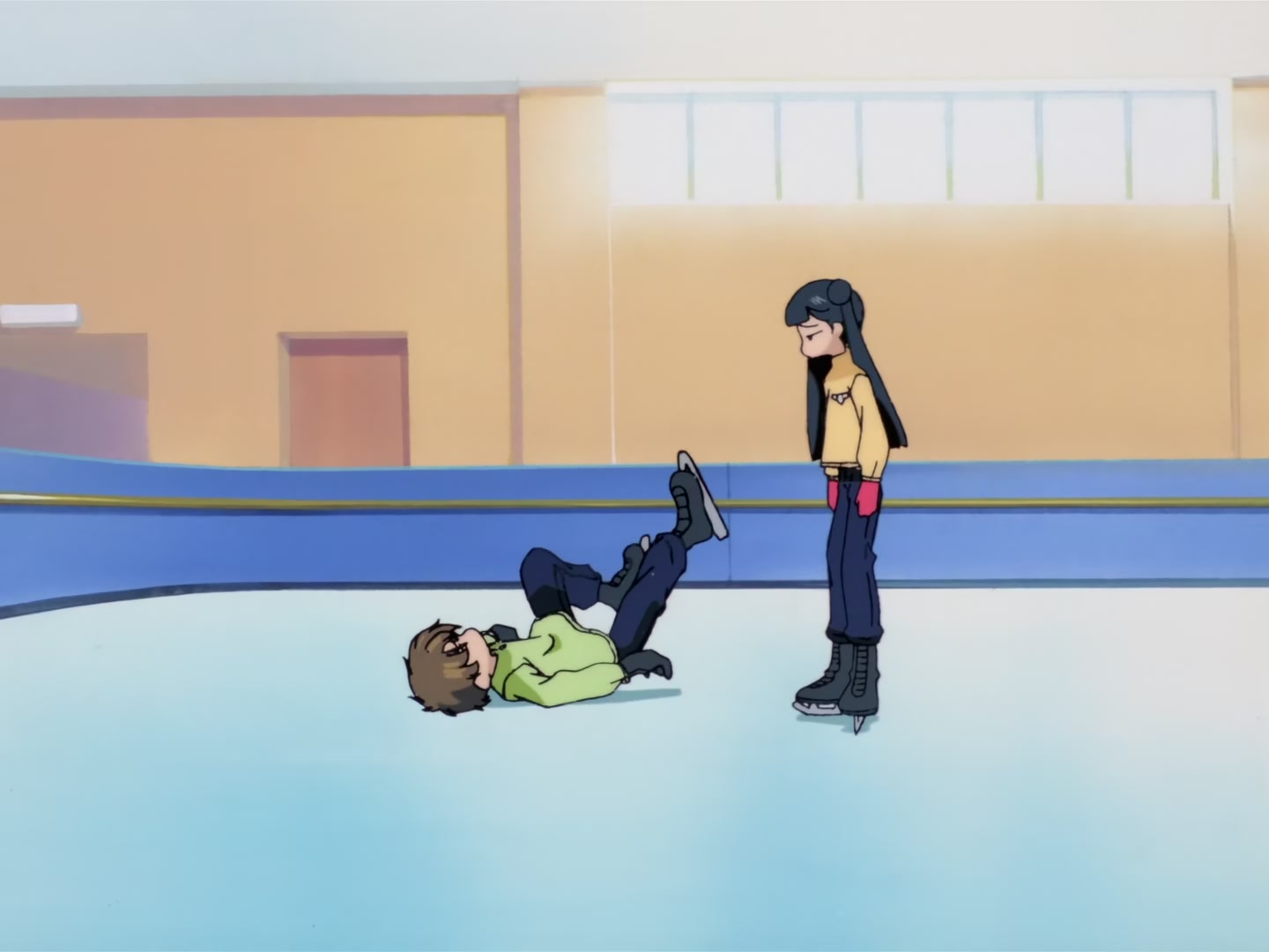 Cardcaptor Sakura Ep 33: Sakura's Freezing Ice Skating @ 00:22:45