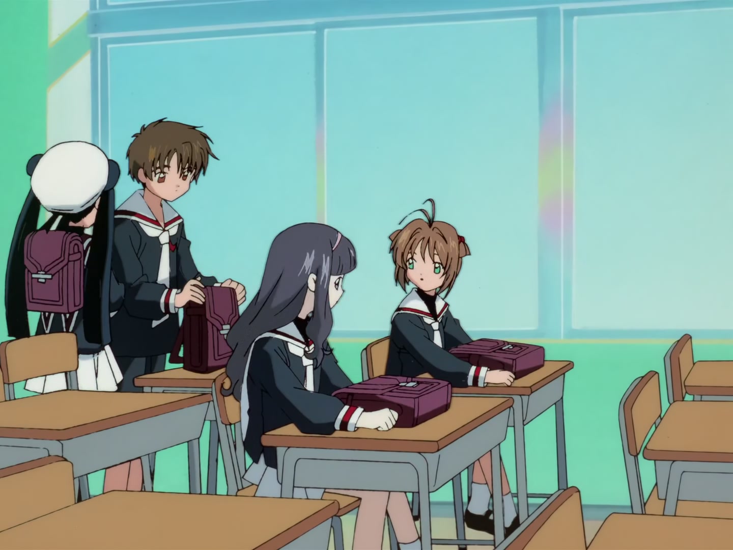 Cardcaptor Sakura Ep 37: Sakura and Tomoyo's Lost Voice @ 00:05:00