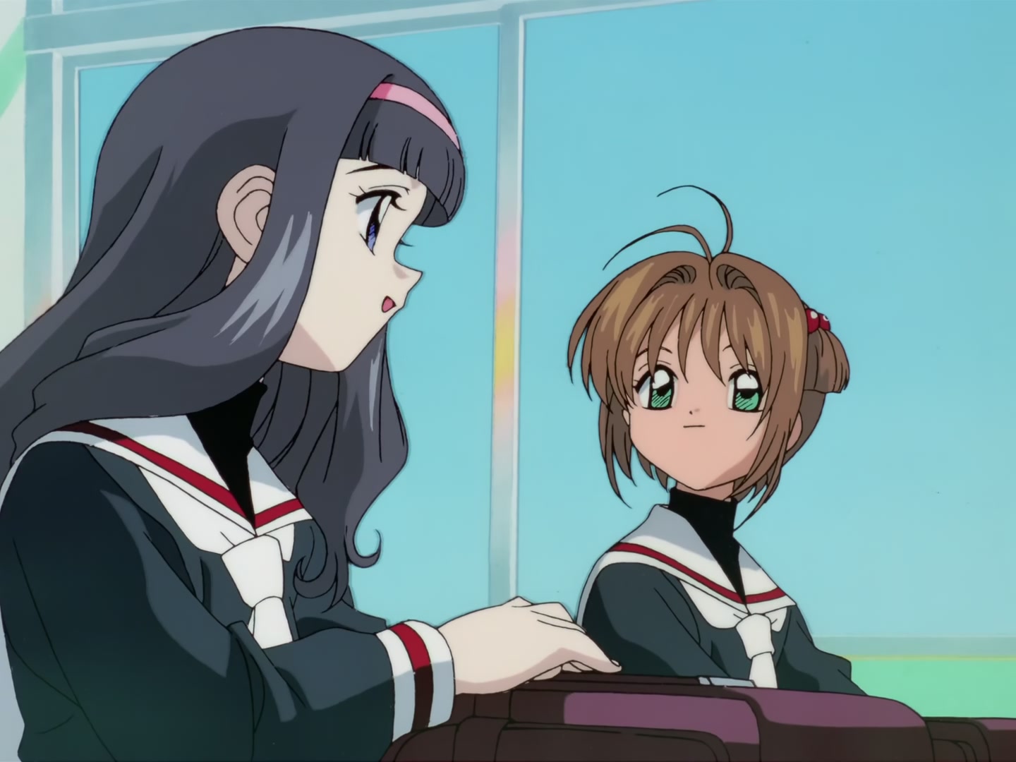 Cardcaptor Sakura Ep 37: Sakura and Tomoyo's Lost Voice @ 00:05:15