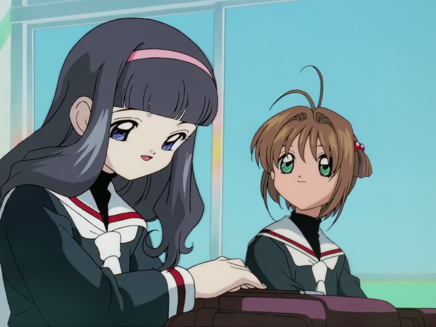 Cardcaptor Sakura Ep 37: Sakura and Tomoyo's Lost Voice @ 00:05:31