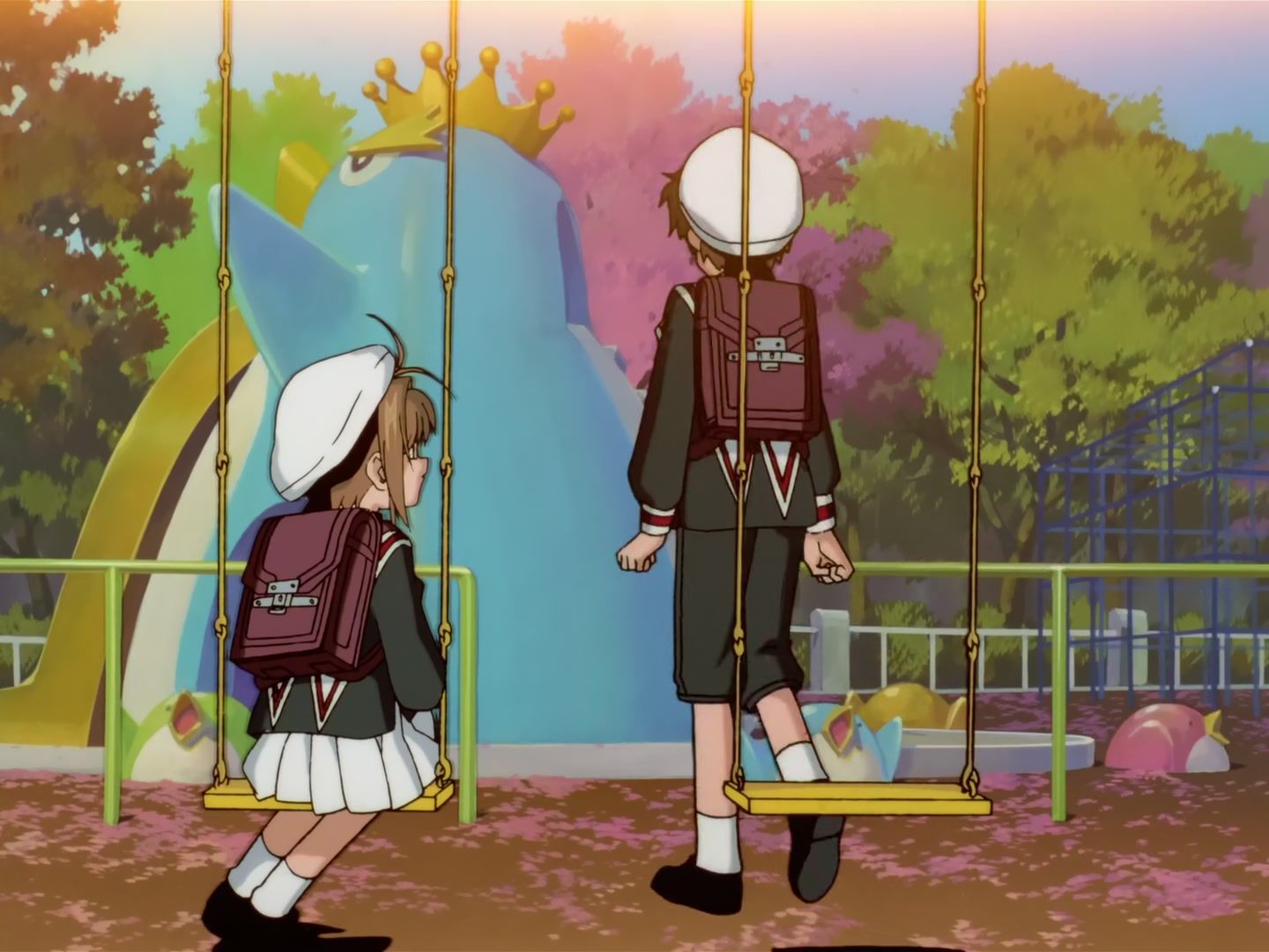 Cardcaptor Sakura Ep 37: Sakura and Tomoyo's Lost Voice @ 00:13:29