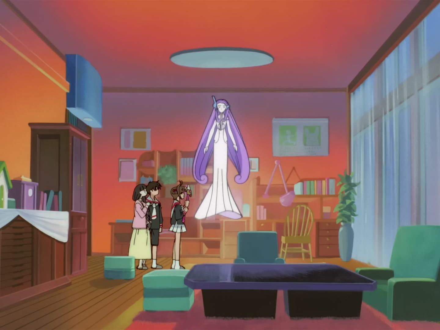 Cardcaptor Sakura Ep 37: Sakura and Tomoyo's Lost Voice @ 00:17:33
