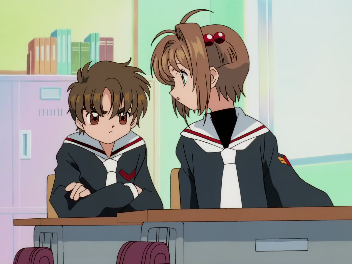 Cardcaptor Sakura Ep 41: Sakura, Syaoran, and the Sea of Sand @ 00:02:19