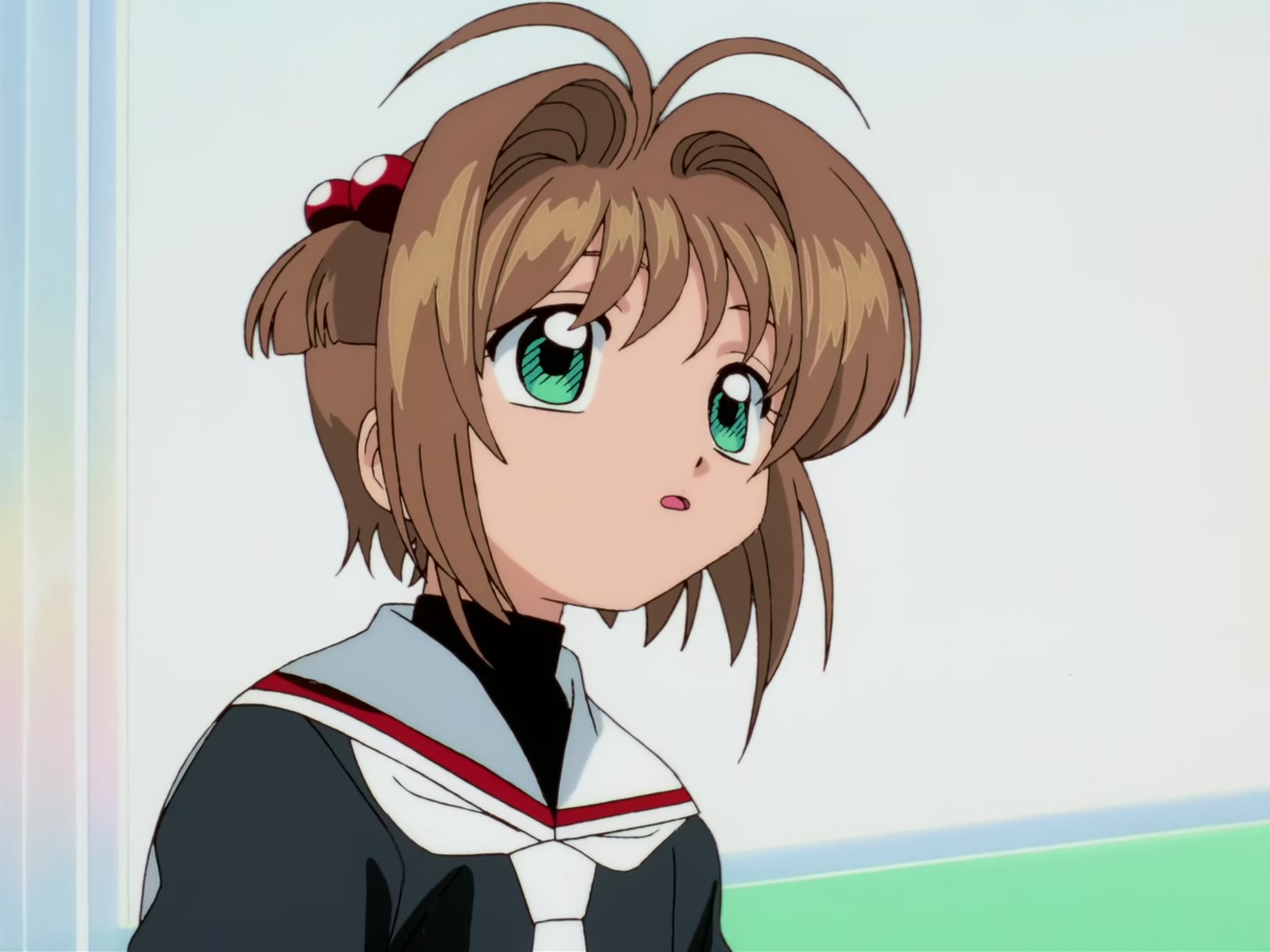 Cardcaptor Sakura Ep 41: Sakura, Syaoran, and the Sea of Sand @ 00:03:21