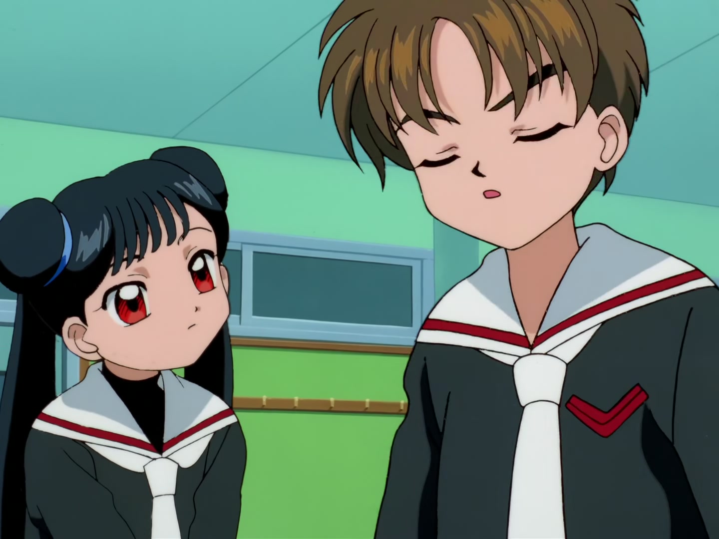Cardcaptor Sakura Ep 41: Sakura, Syaoran, and the Sea of Sand @ 00:04:23