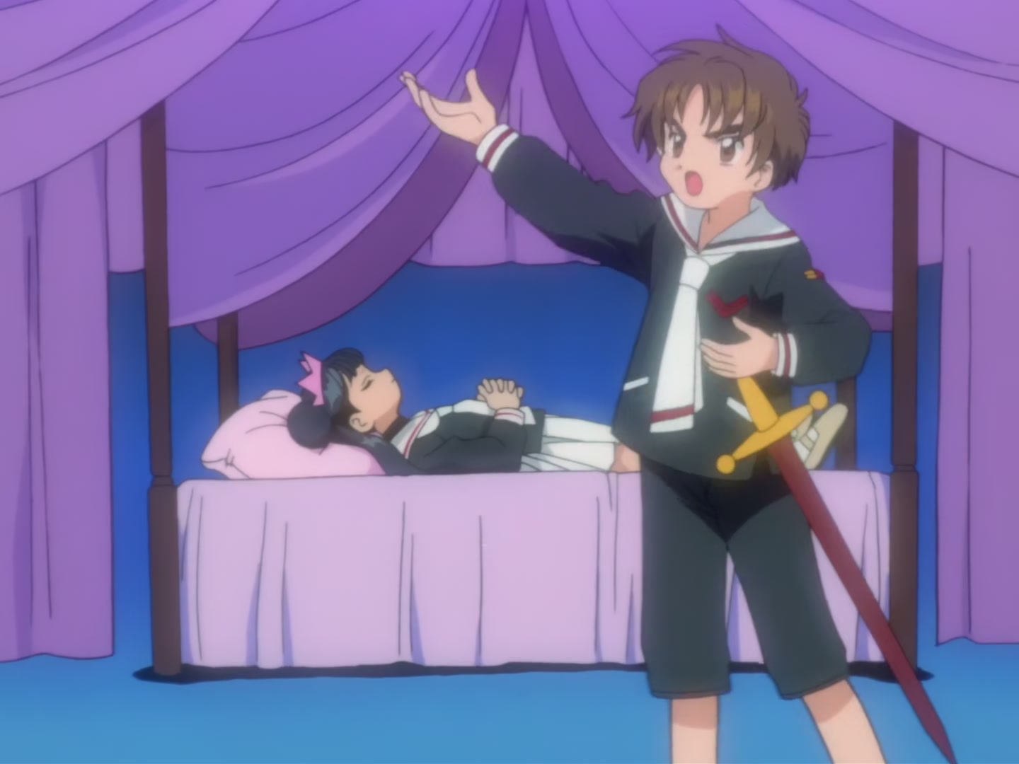 Cardcaptor Sakura Ep 41: Sakura, Syaoran, and the Sea of Sand @ 00:05:10
