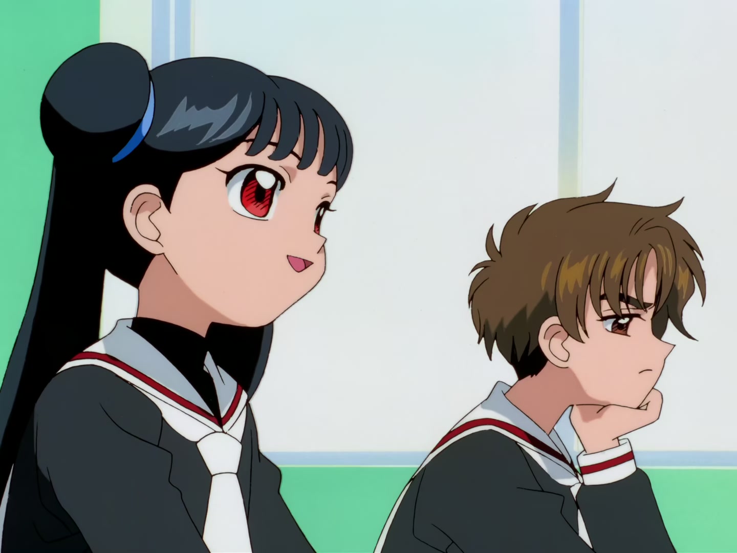 Cardcaptor Sakura Ep 41: Sakura, Syaoran, and the Sea of Sand @ 00:05:46