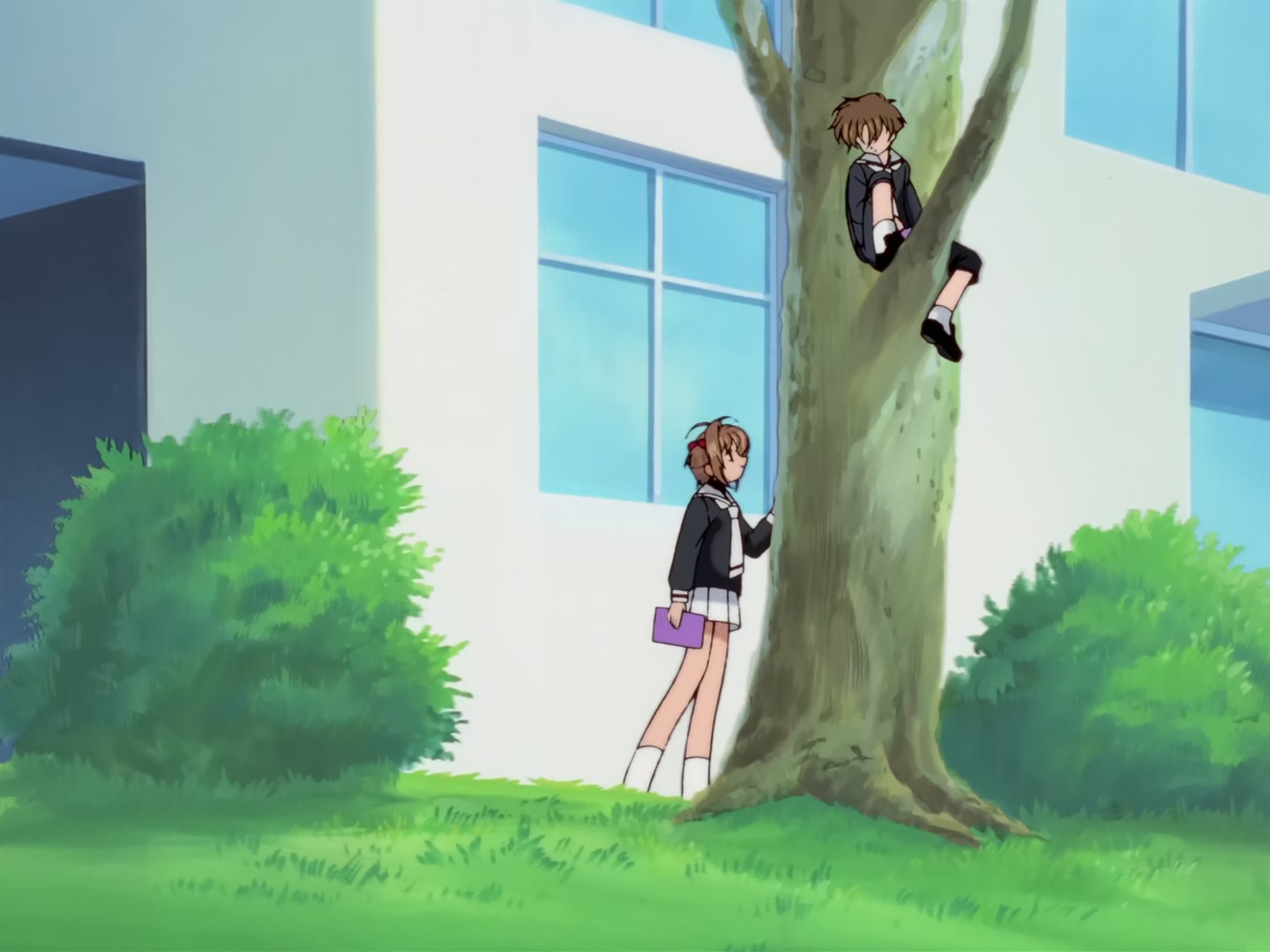 Cardcaptor Sakura Ep 41: Sakura, Syaoran, and the Sea of Sand @ 00:08:43