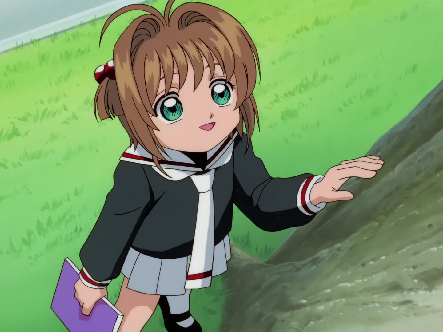 Cardcaptor Sakura Ep 41: Sakura, Syaoran, and the Sea of Sand @ 00:08:48
