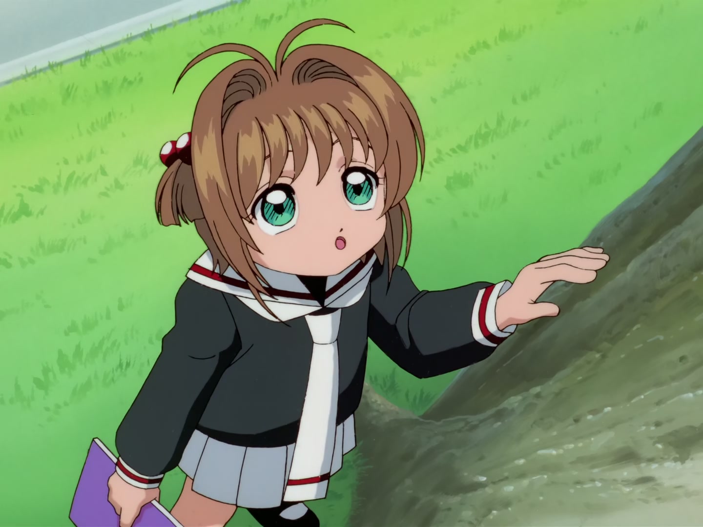 Cardcaptor Sakura Ep 41: Sakura, Syaoran, and the Sea of Sand @ 00:08:53