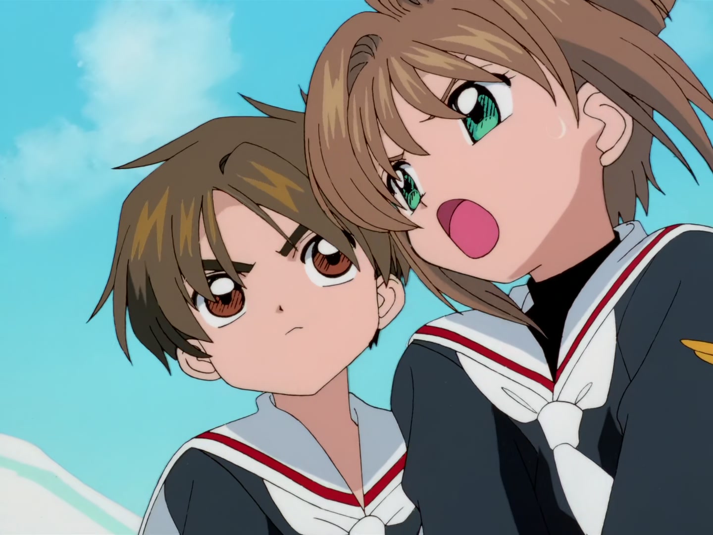 Cardcaptor Sakura Ep 41: Sakura, Syaoran, and the Sea of Sand @ 00:19:22