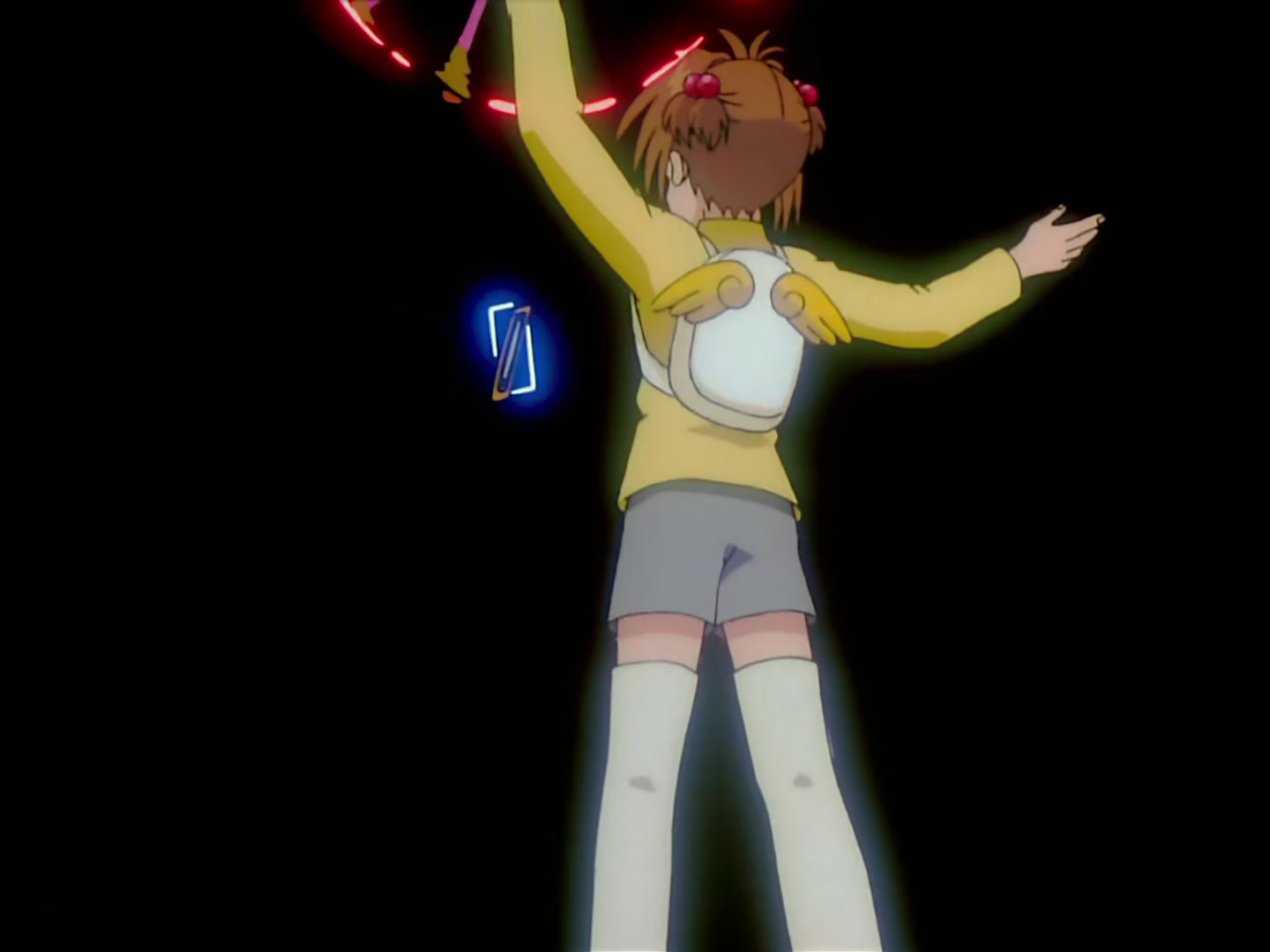 Cardcaptor Sakura Ep 45: Sakura and the Final Clow Card @ 00:08:33