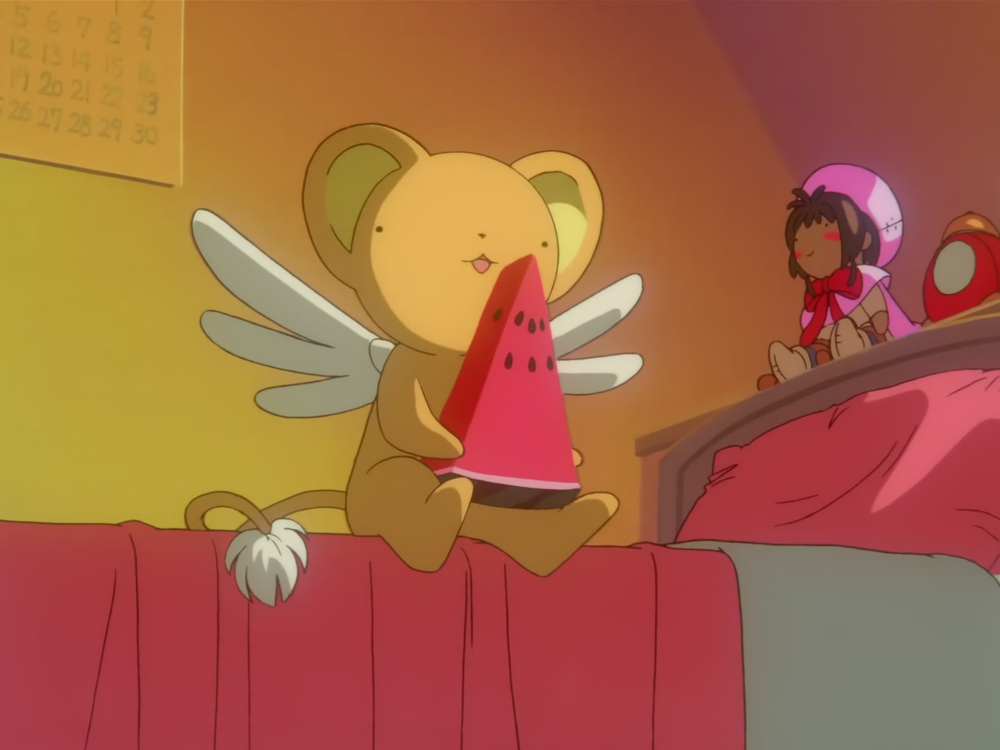 Cardcaptor Sakura Ep 47: Sakura and the Mysterious Transfer Student @ 00:02:13
