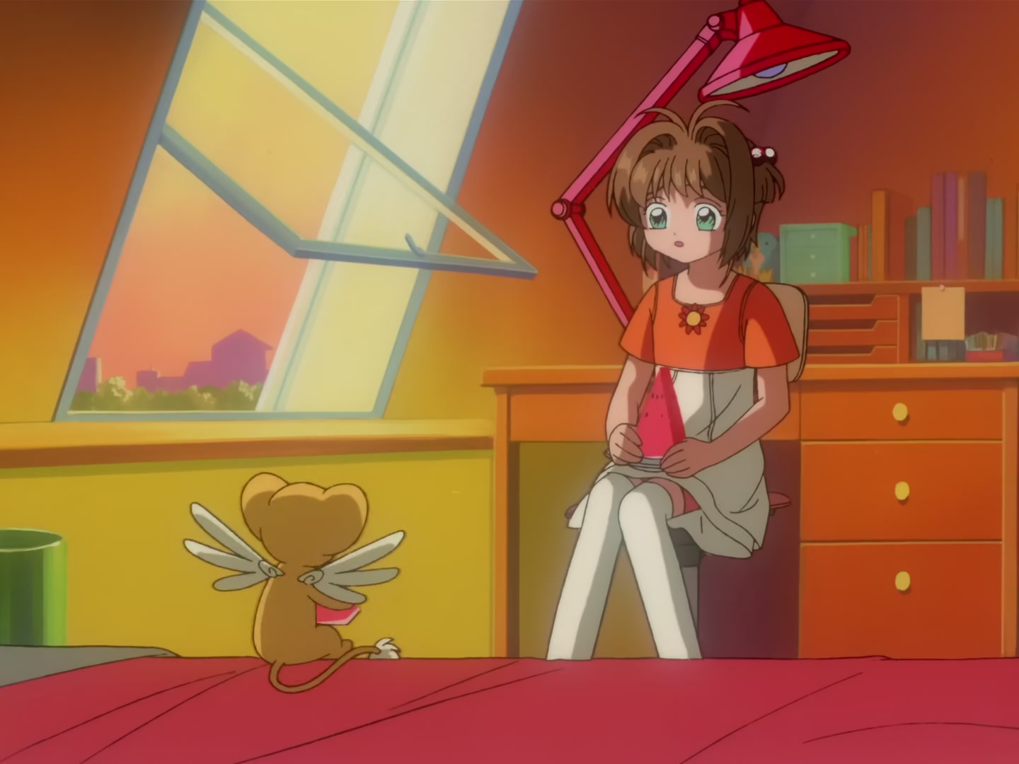 Cardcaptor Sakura Ep 47: Sakura and the Mysterious Transfer Student @ 00:02:29