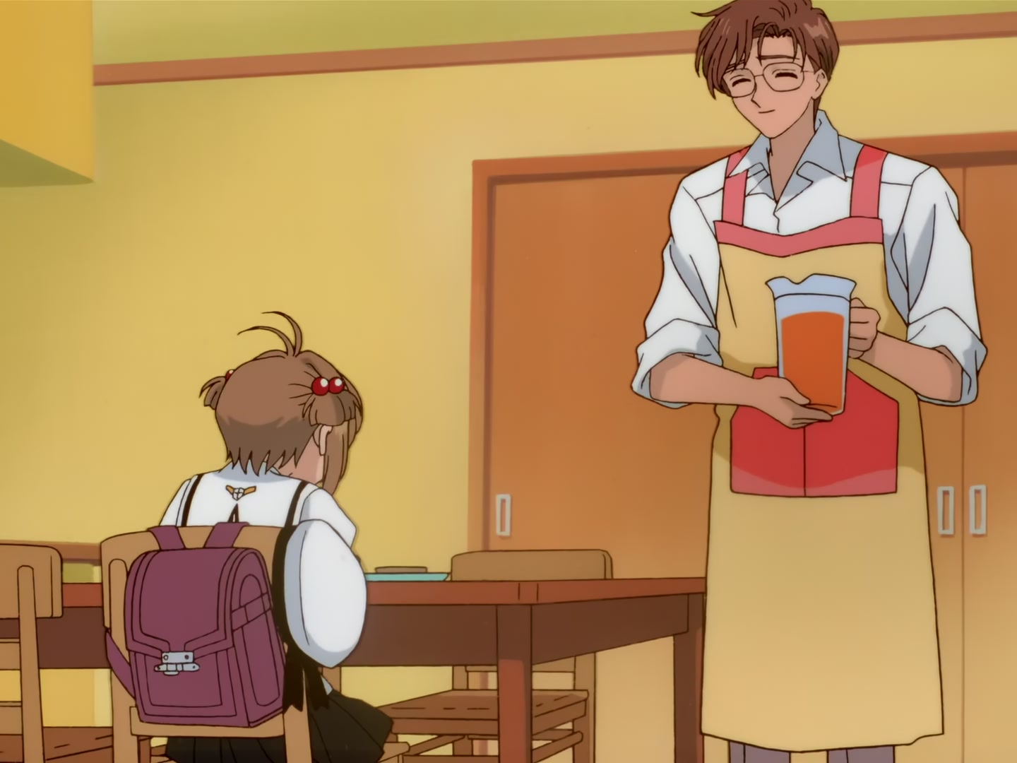 Cardcaptor Sakura Ep 47: Sakura and the Mysterious Transfer Student @ 00:04:18