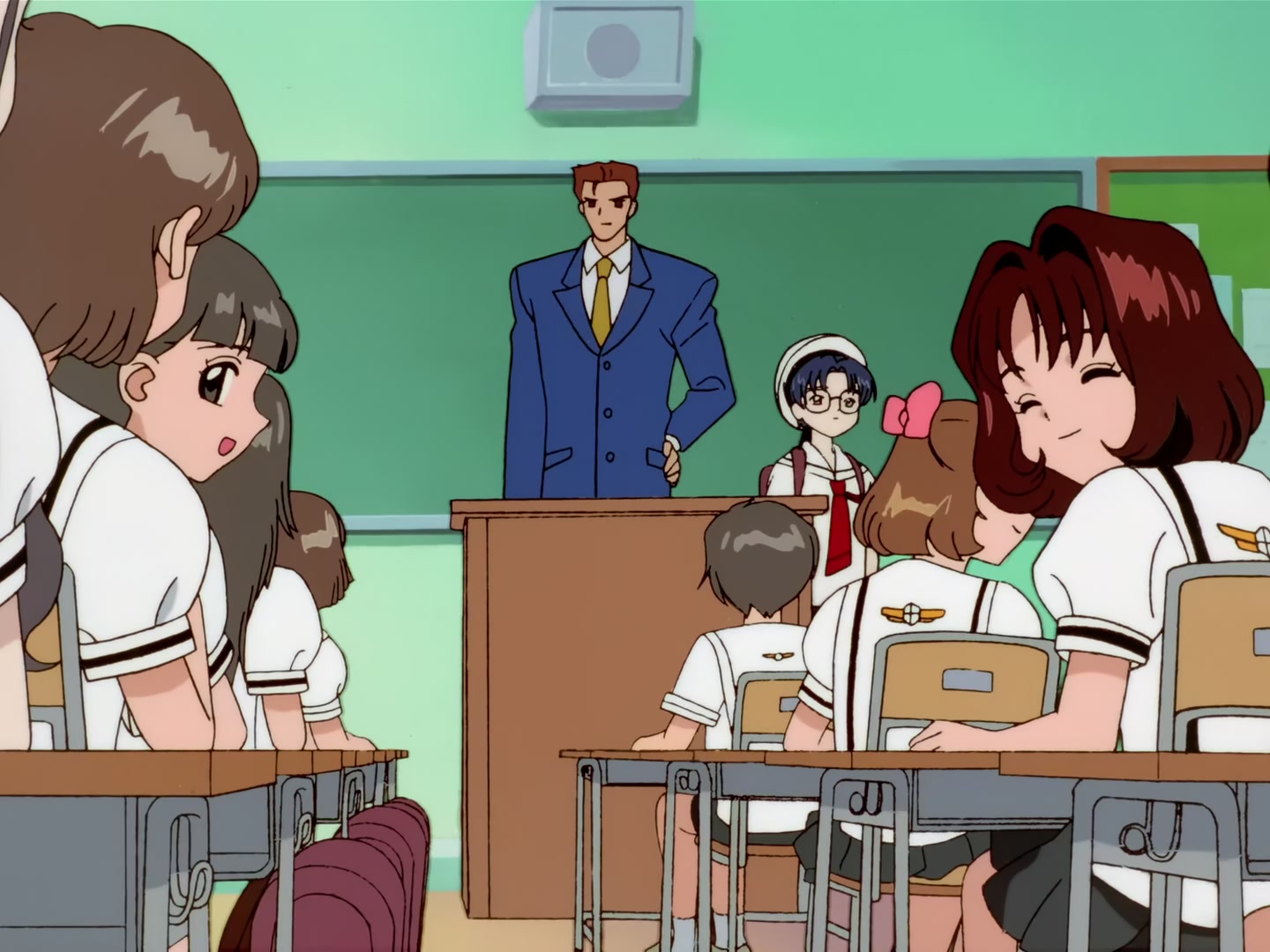 Cardcaptor Sakura Ep 47: Sakura and the Mysterious Transfer Student @ 00:10:32
