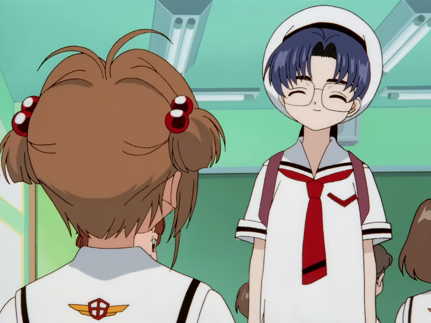 Cardcaptor Sakura Ep 47: Sakura and the Mysterious Transfer Student @ 00:10:48