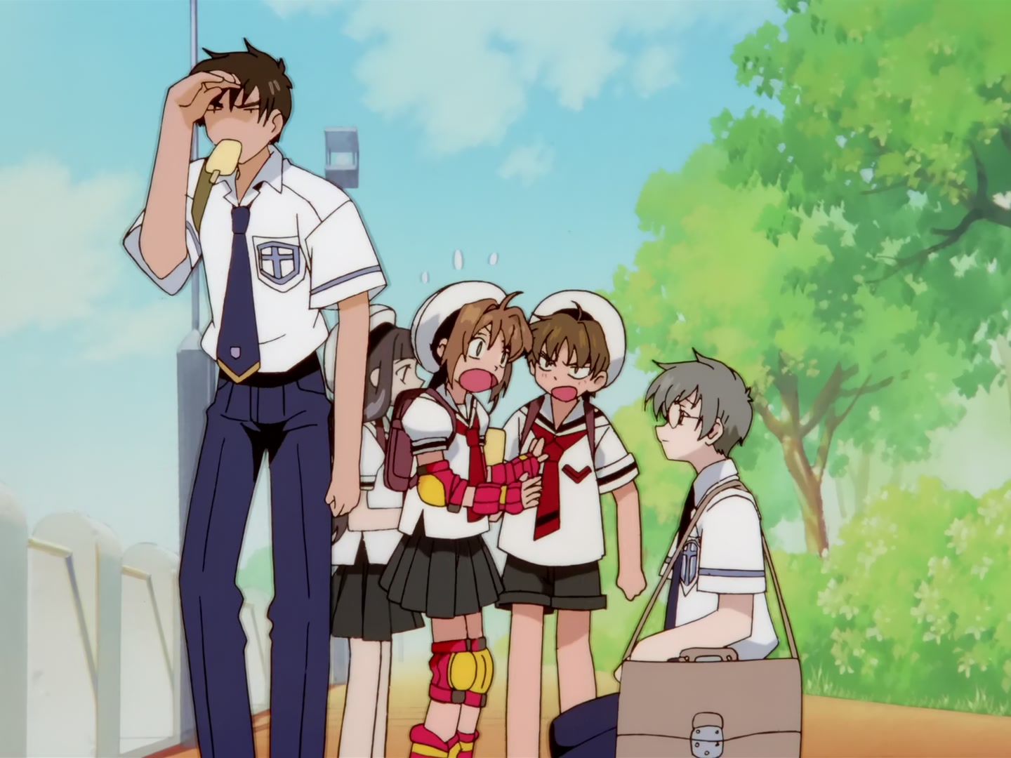 Cardcaptor Sakura Ep 47: Sakura and the Mysterious Transfer Student @ 00:15:08