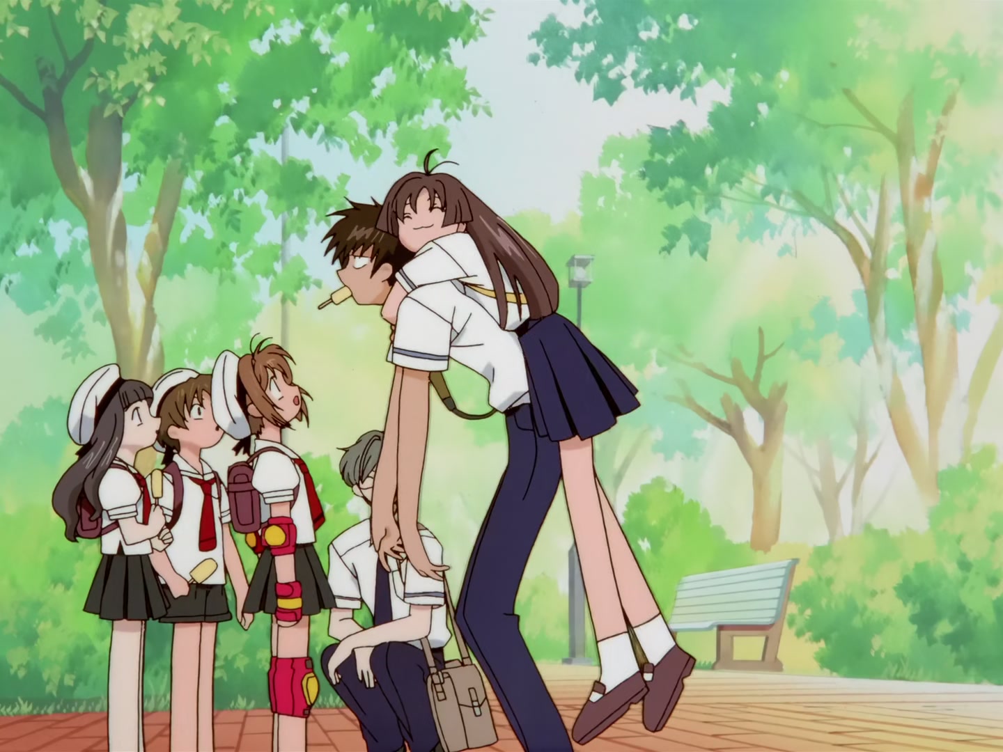 Cardcaptor Sakura Ep 47: Sakura and the Mysterious Transfer Student @ 00:15:23