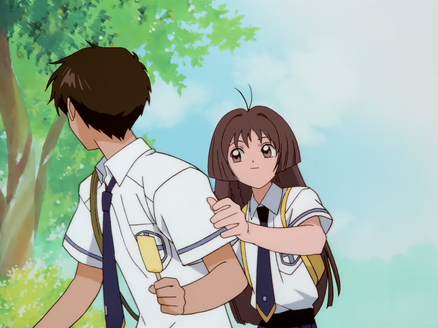 Cardcaptor Sakura Ep 47: Sakura and the Mysterious Transfer Student @ 00:15:54