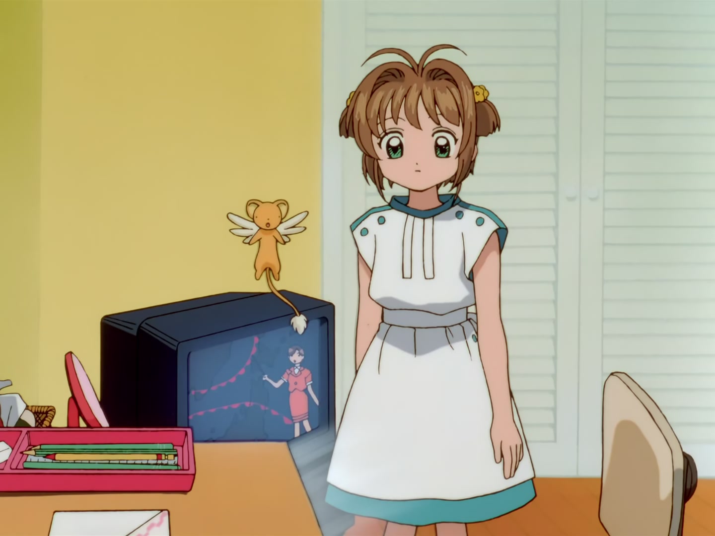 Cardcaptor Sakura Ep 47: Sakura and the Mysterious Transfer Student @ 00:18:04