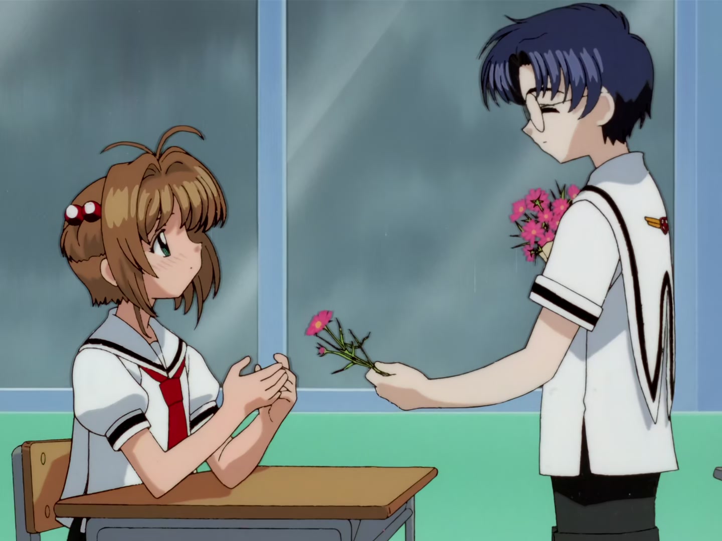 Cardcaptor Sakura Ep 48: Sakura and the Awakened Star Key @ 00:05:05