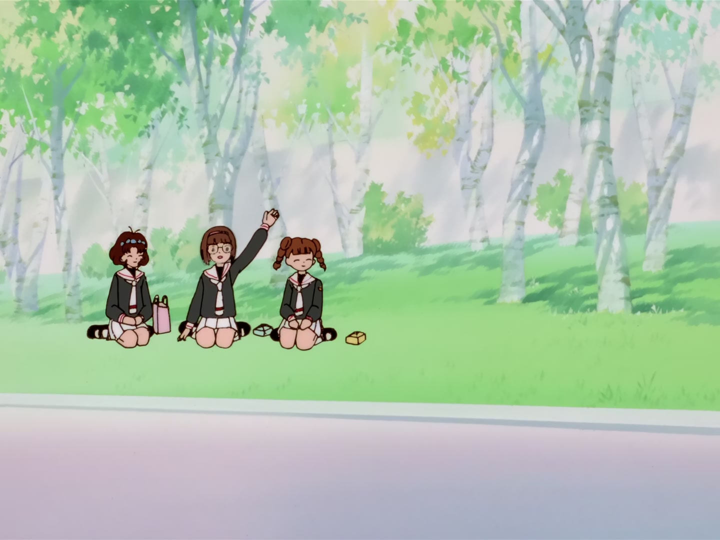 Cardcaptor Sakura Ep 50: Sakura, Syaoran, and the Invisible Threads @ 00:05:41
