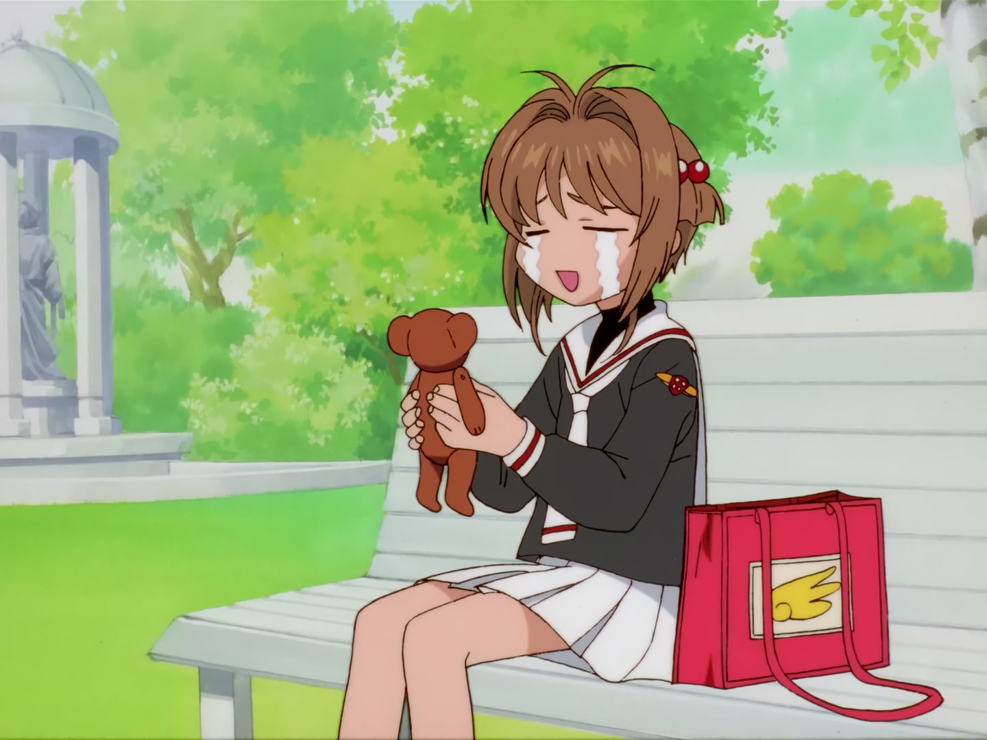 Cardcaptor Sakura Ep 51: Sakura and the Big Teddy Bear @ 00:01:47