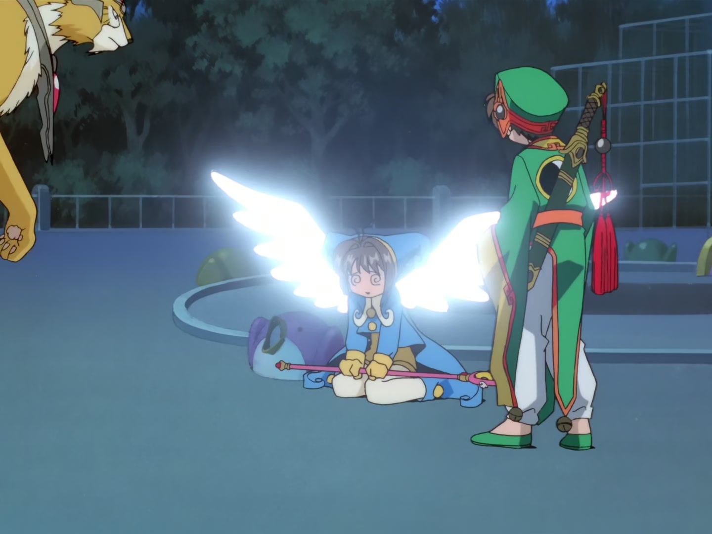 Cardcaptor Sakura Ep 52: Sakura's Sheep Warning @ 00:21:27
