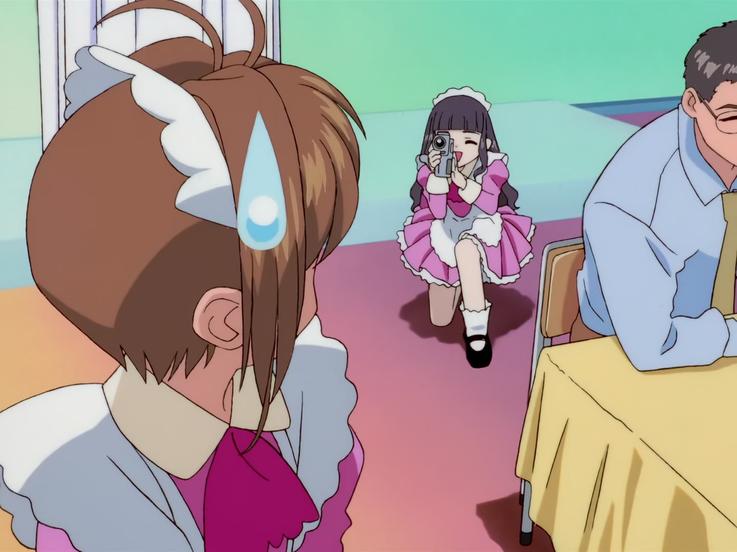 Cardcaptor Sakura Ep 56: Sakura, Kero, and the Sweet Meeting @ 00:05:20