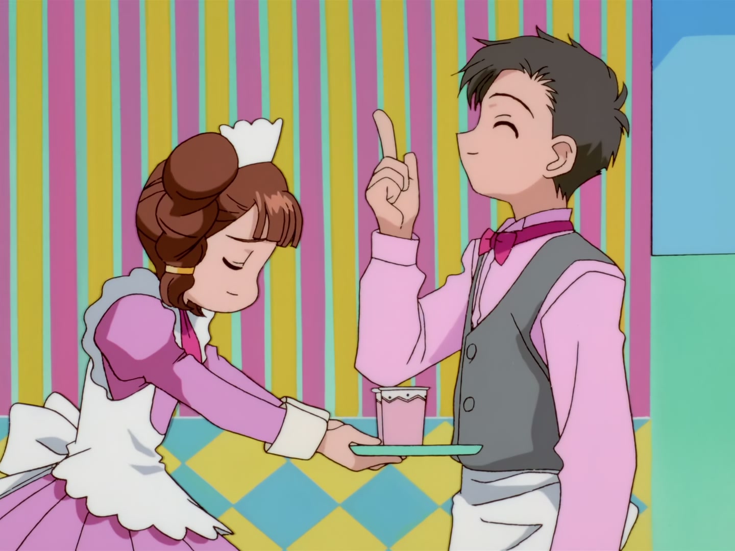 Cardcaptor Sakura Ep 56: Sakura, Kero, and the Sweet Meeting @ 00:06:33