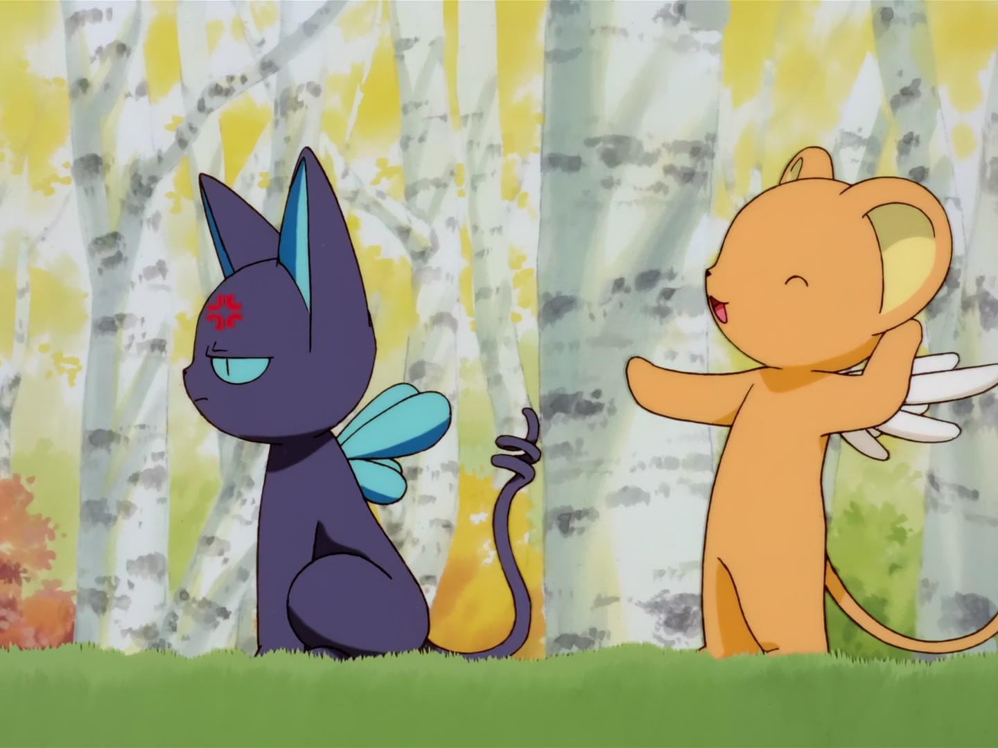Cardcaptor Sakura Ep 56: Sakura, Kero, and the Sweet Meeting @ 00:13:24
