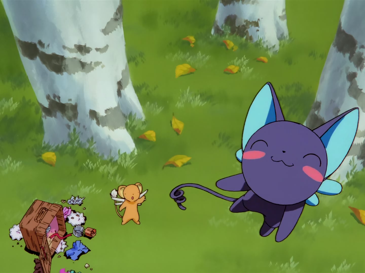 Cardcaptor Sakura Ep 56: Sakura, Kero, and the Sweet Meeting @ 00:15:54