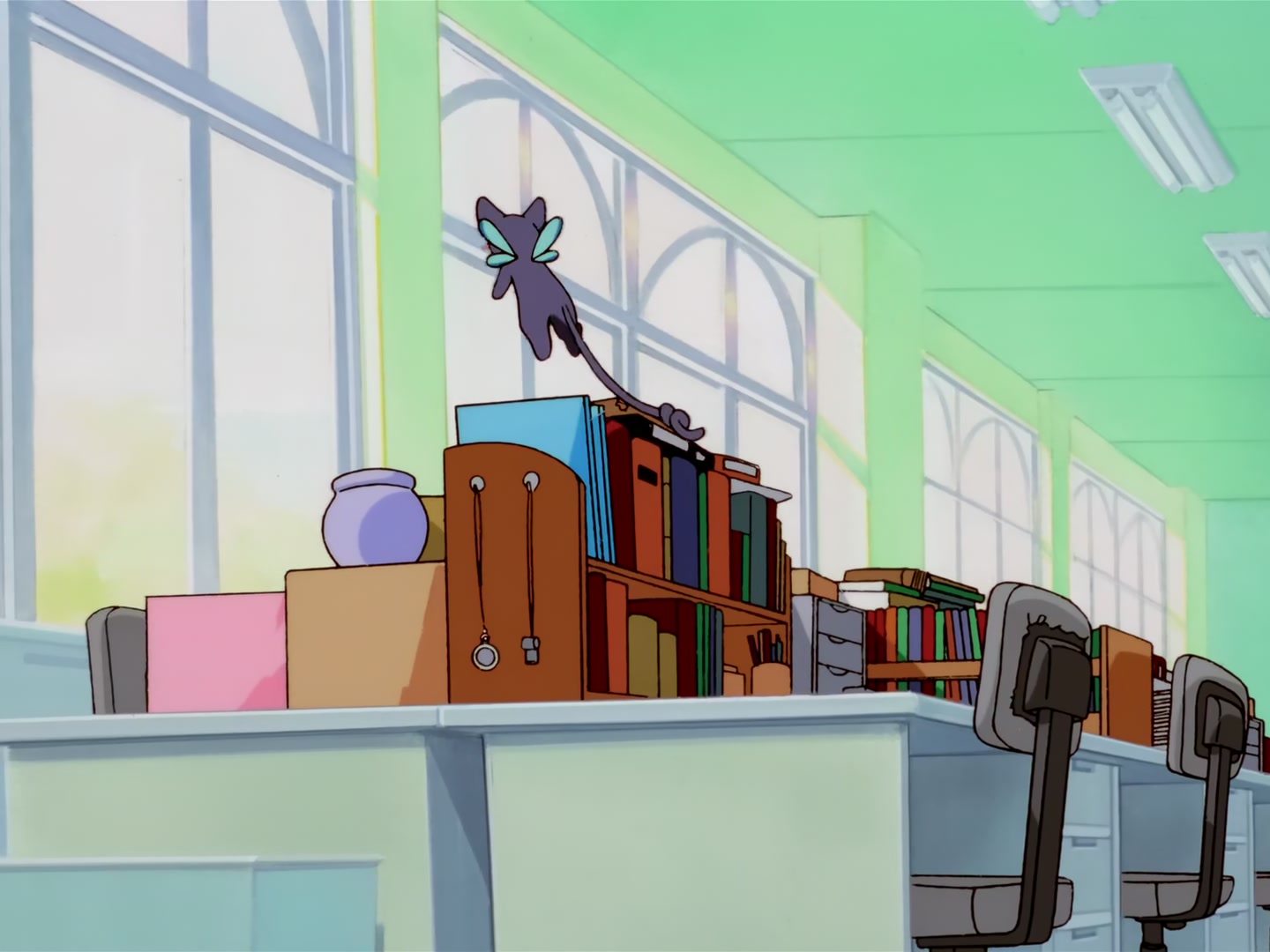 Cardcaptor Sakura Ep 56: Sakura, Kero, and the Sweet Meeting @ 00:17:49