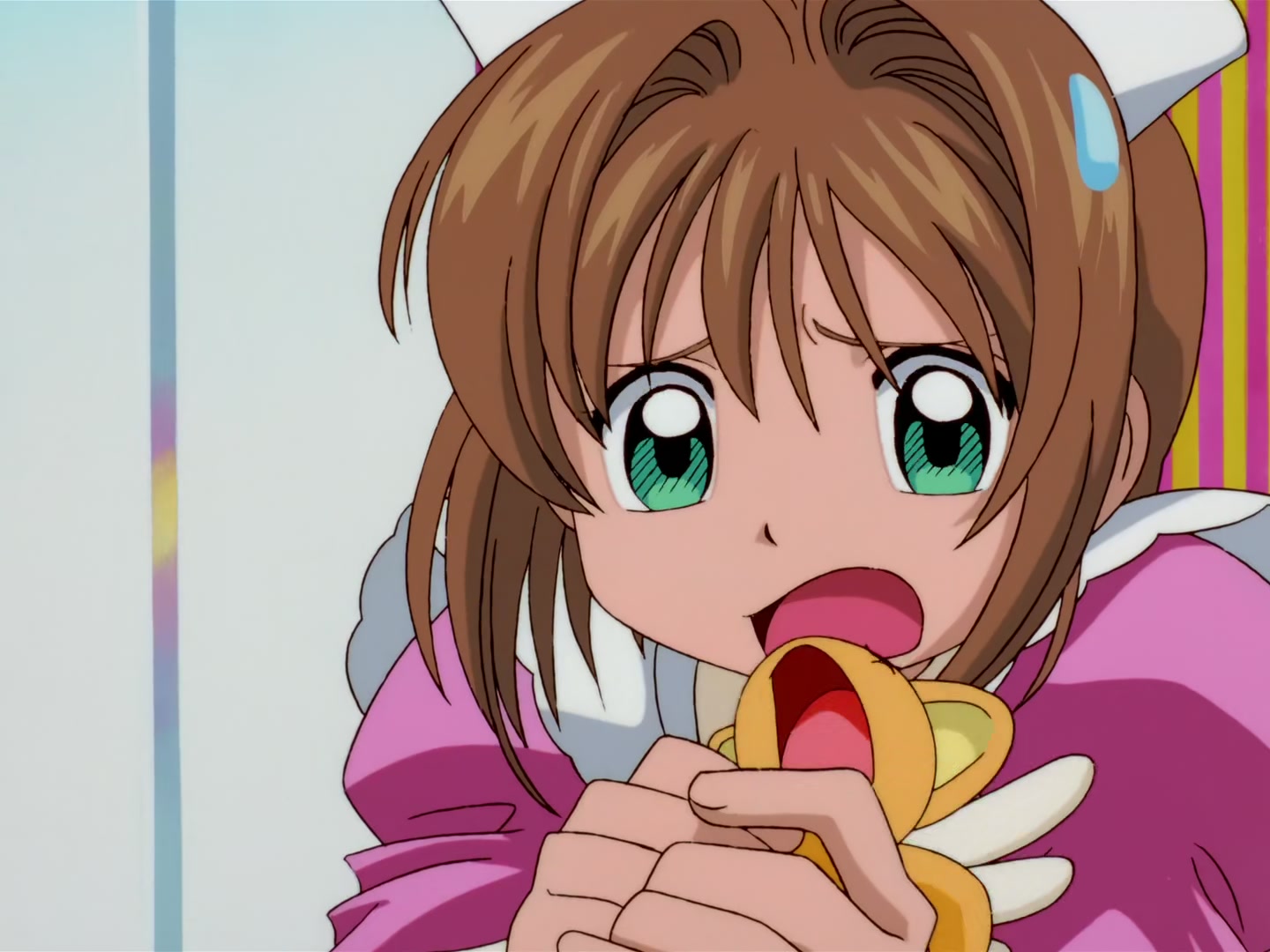 Cardcaptor Sakura Ep 56: Sakura, Kero, and the Sweet Meeting @ 00:19:53