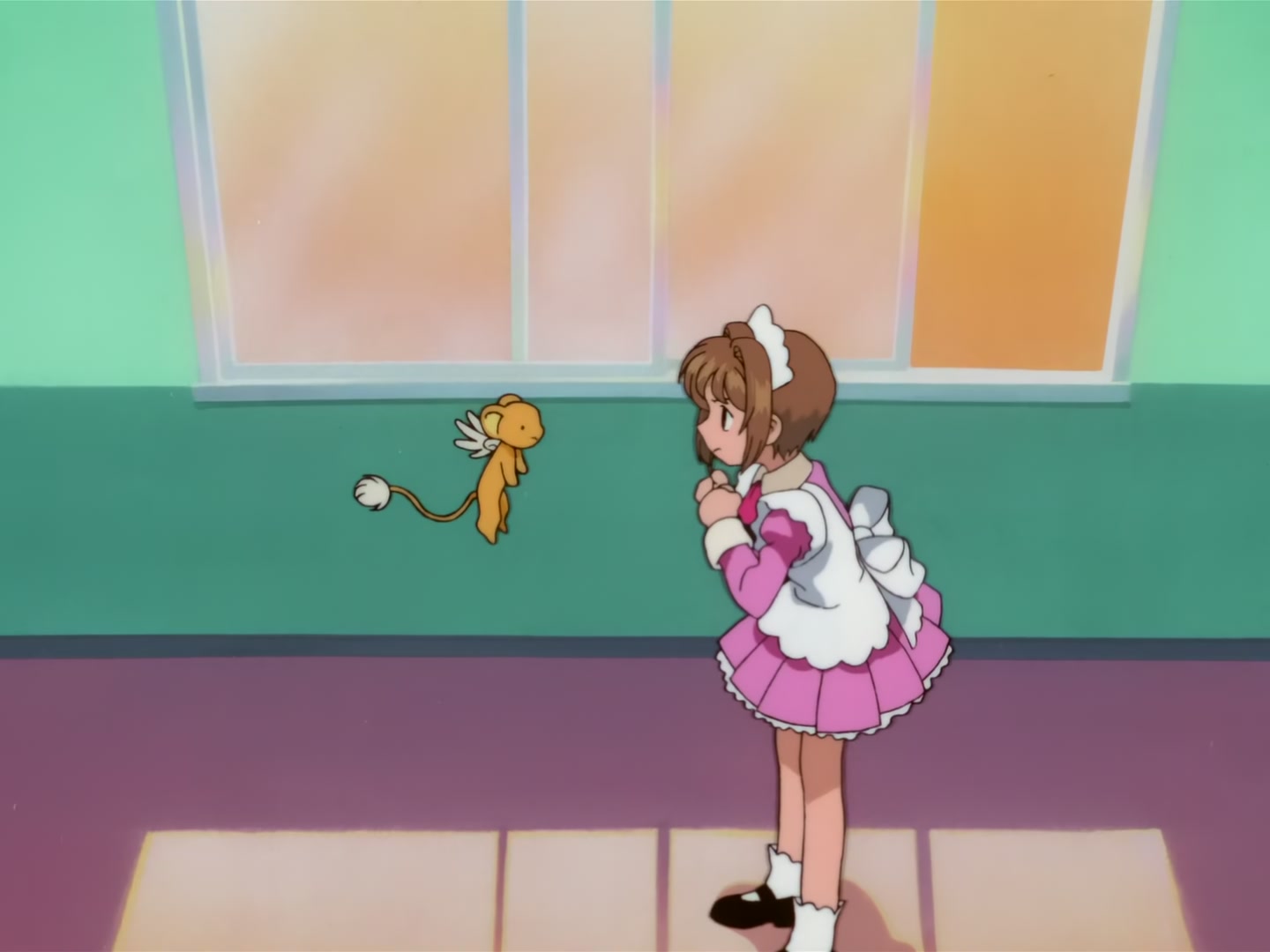 Cardcaptor Sakura Ep 56: Sakura, Kero, and the Sweet Meeting @ 00:20:04