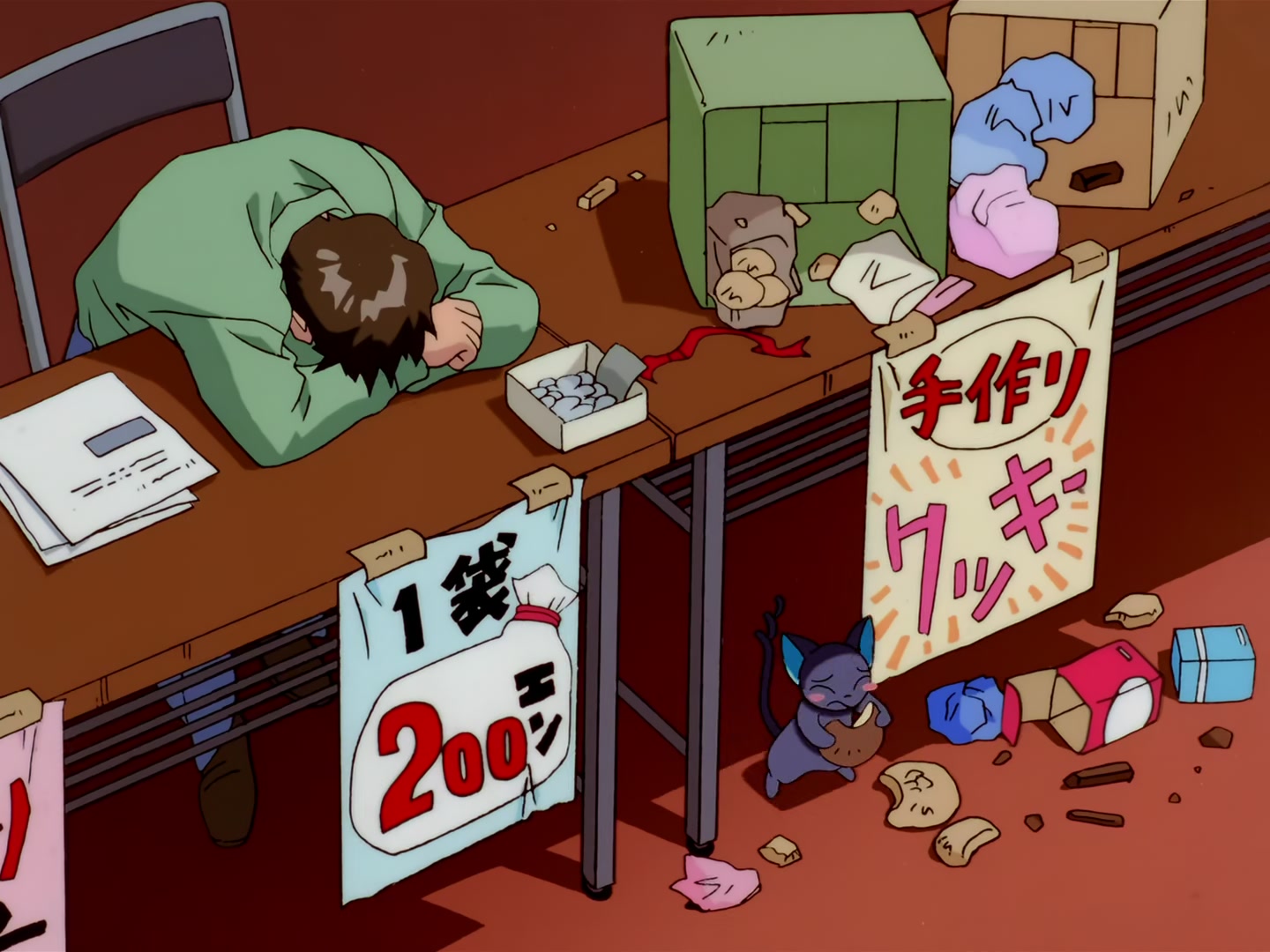 Cardcaptor Sakura Ep 56: Sakura, Kero, and the Sweet Meeting @ 00:21:11