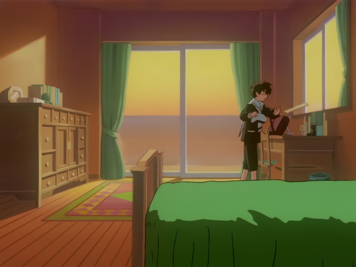 Cardcaptor Sakura Ep 57: Sakura, Syaoran, and the Elevator @ 00:01:32