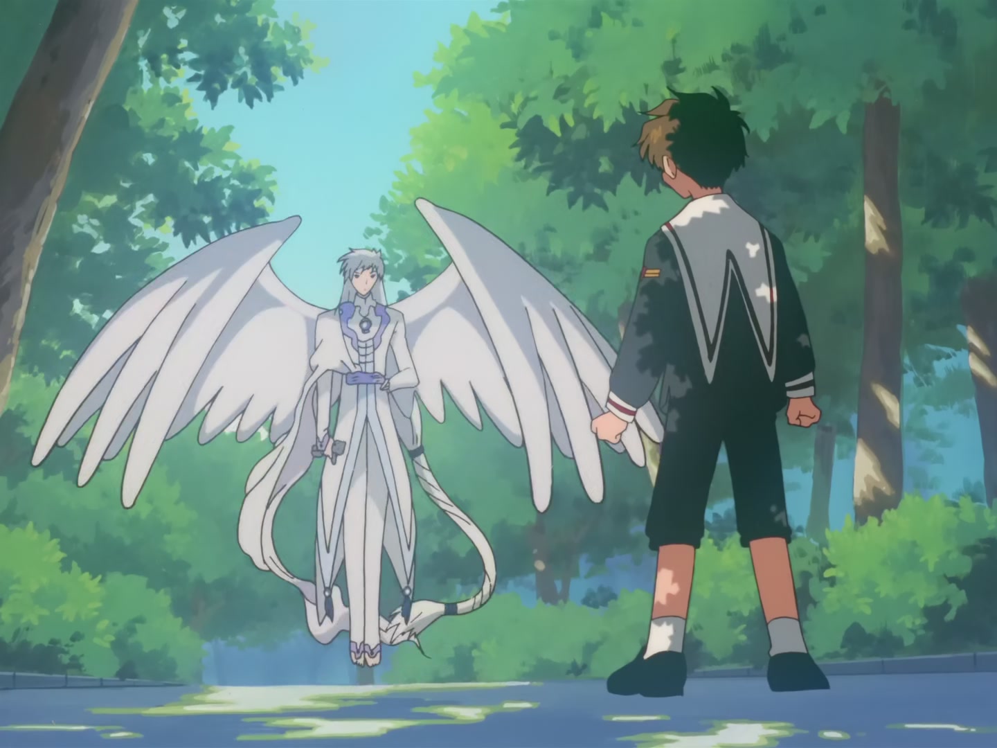 Cardcaptor Sakura Ep 57: Sakura, Syaoran, and the Elevator @ 00:02:45