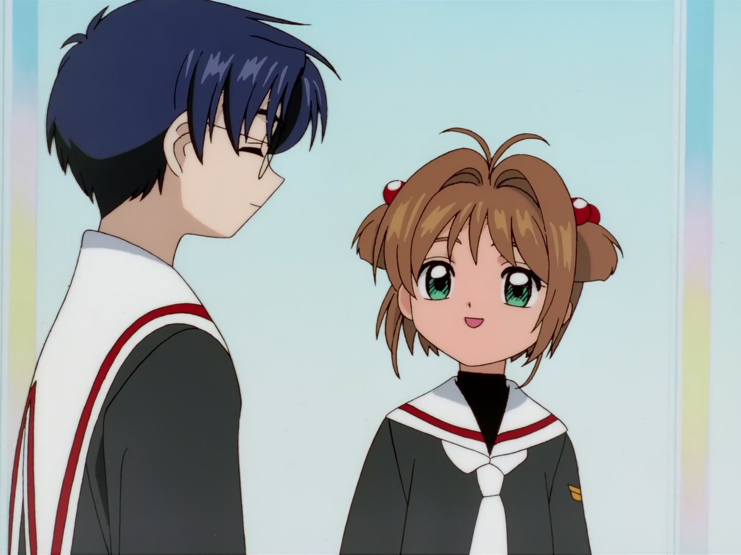 Cardcaptor Sakura Ep 57: Sakura, Syaoran, and the Elevator @ 00:04:28