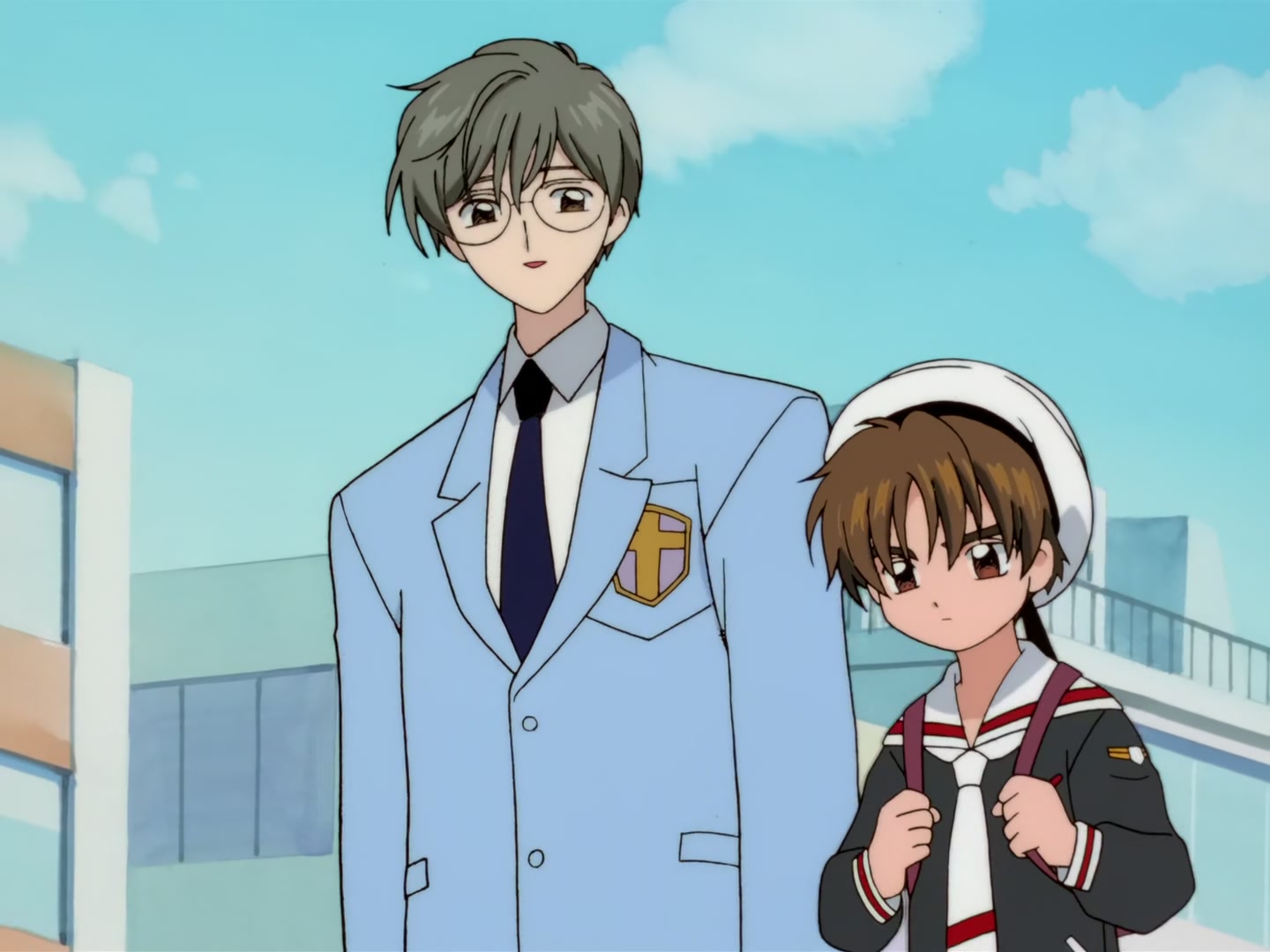 Cardcaptor Sakura Ep 57: Sakura, Syaoran, and the Elevator @ 00:07:51