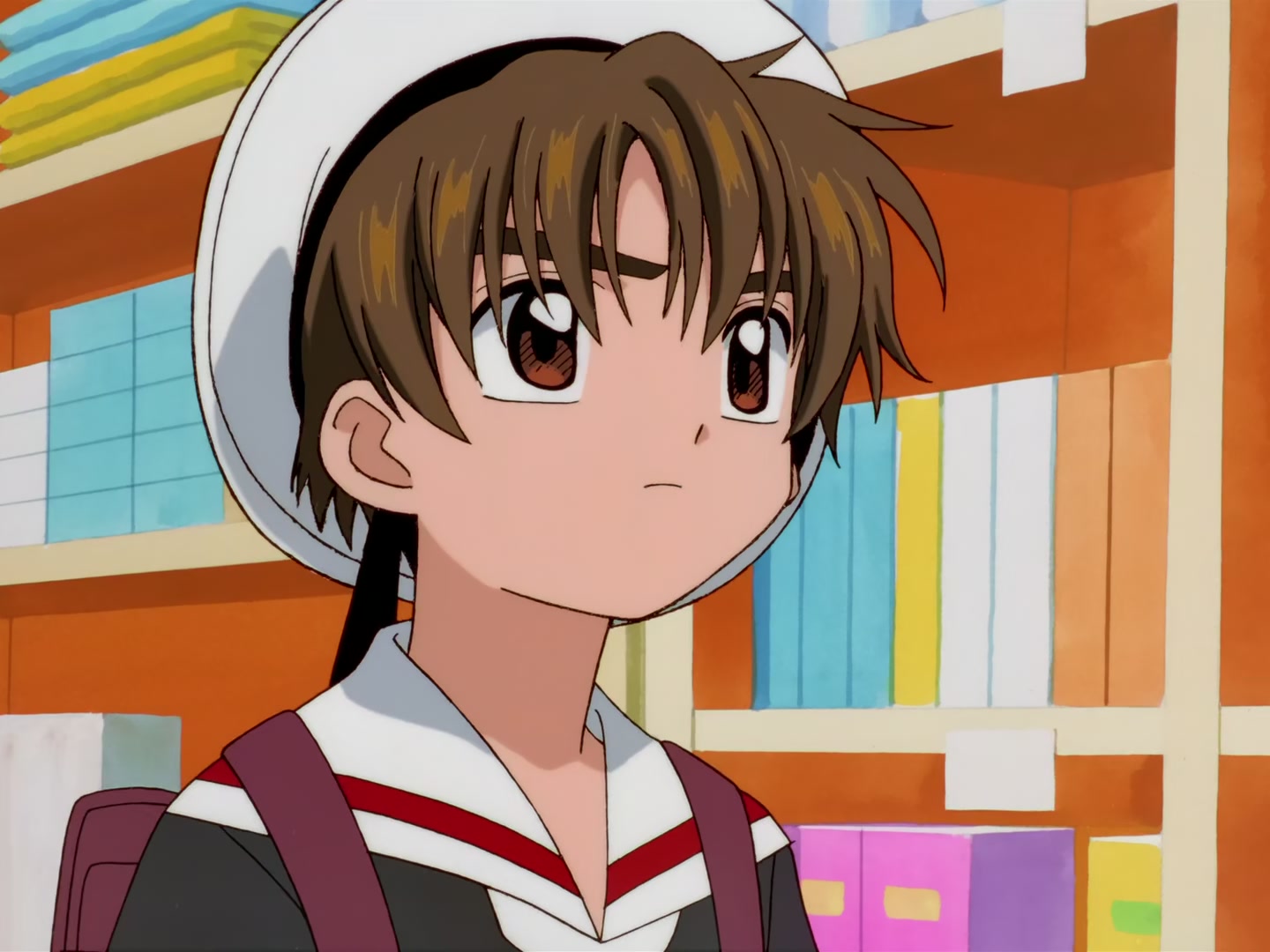 Cardcaptor Sakura Ep 57: Sakura, Syaoran, and the Elevator @ 00:09:14