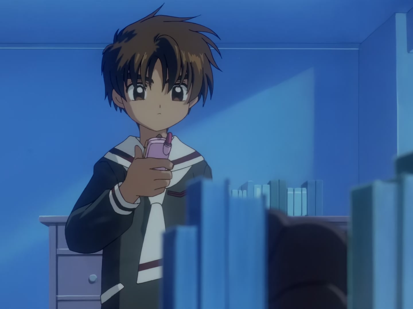 Cardcaptor Sakura Ep 57: Sakura, Syaoran, and the Elevator @ 00:10:11