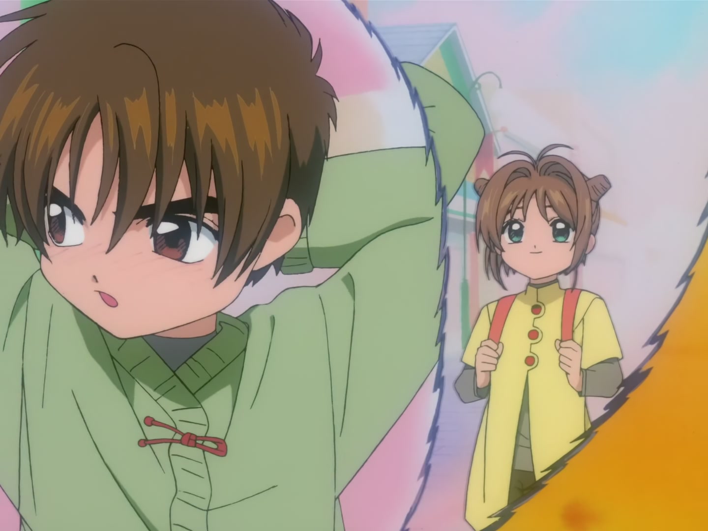 Cardcaptor Sakura Ep 57: Sakura, Syaoran, and the Elevator @ 00:12:11