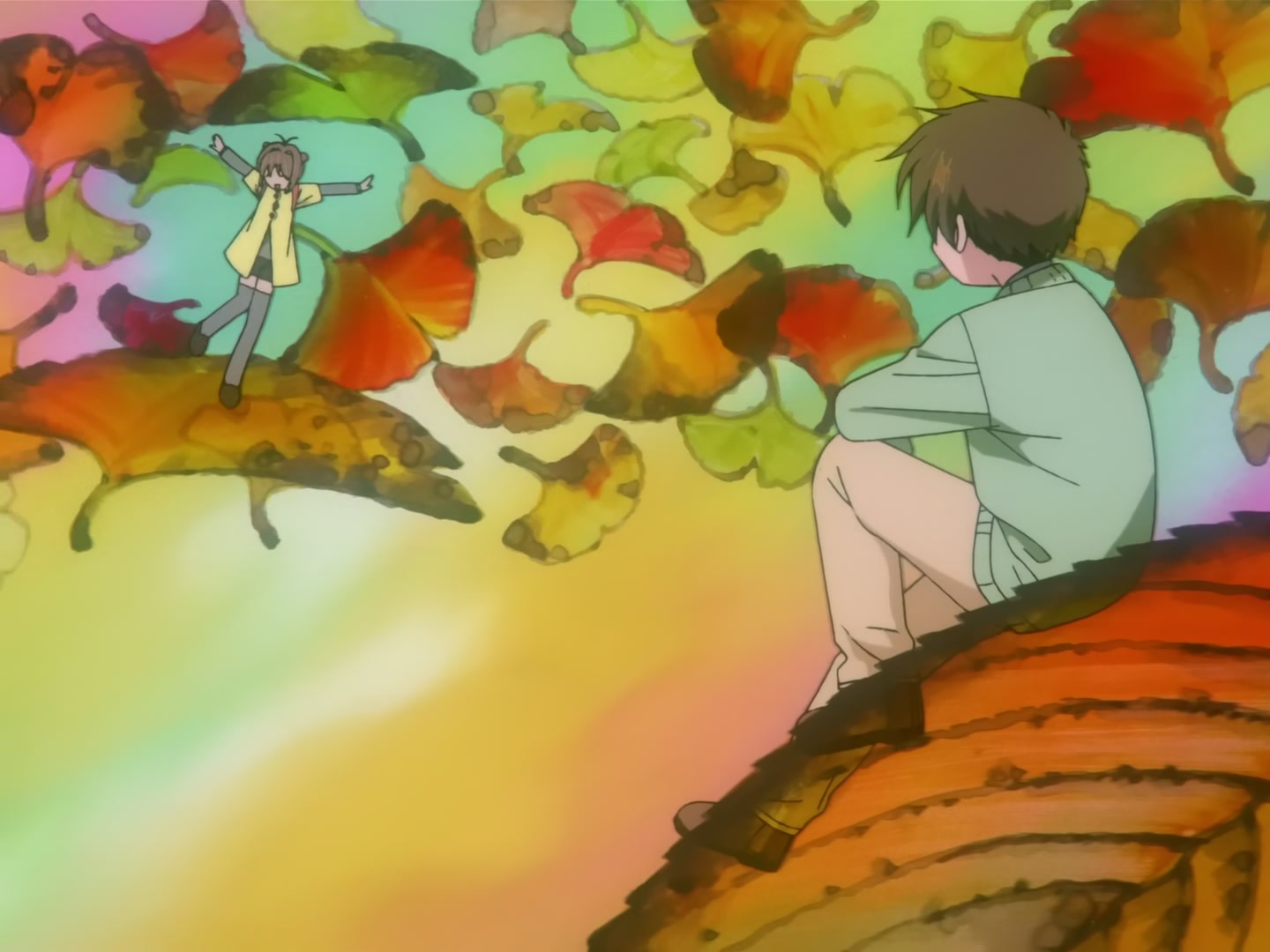 Cardcaptor Sakura Ep 57: Sakura, Syaoran, and the Elevator @ 00:13:08