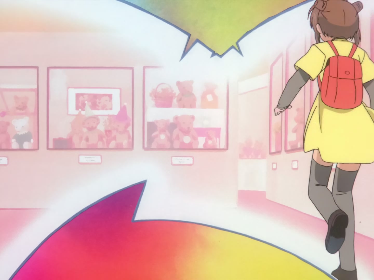 Cardcaptor Sakura Ep 57: Sakura, Syaoran, and the Elevator @ 00:13:18