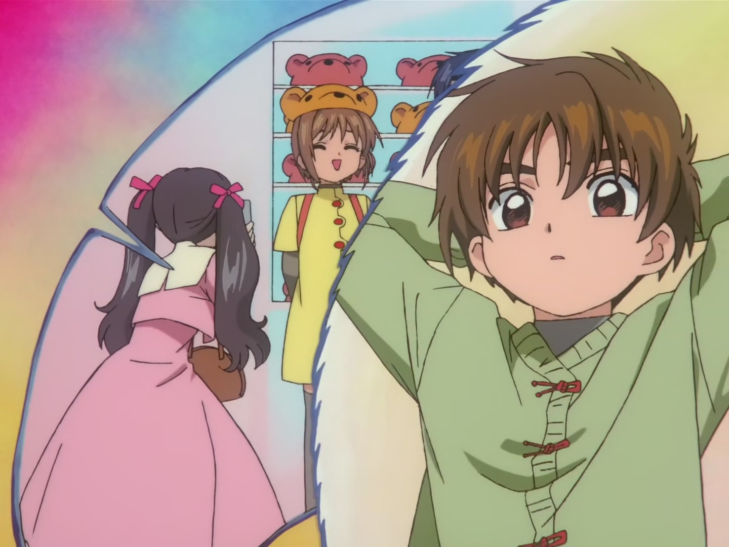Cardcaptor Sakura Ep 57: Sakura, Syaoran, and the Elevator @ 00:13:55