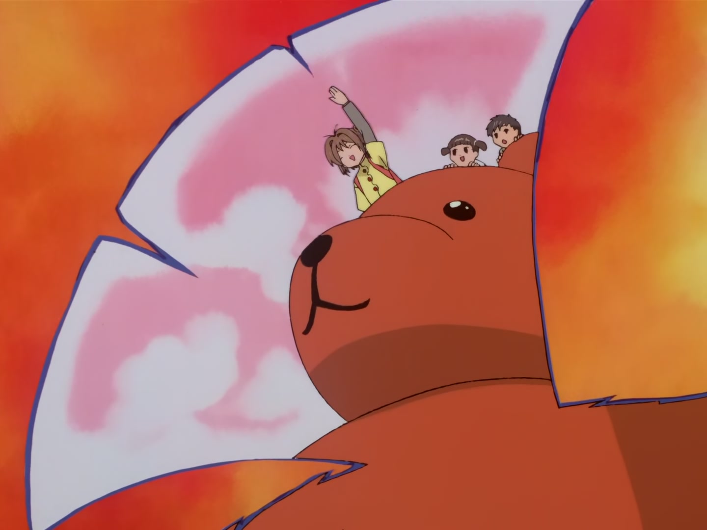 Cardcaptor Sakura Ep 57: Sakura, Syaoran, and the Elevator @ 00:14:52