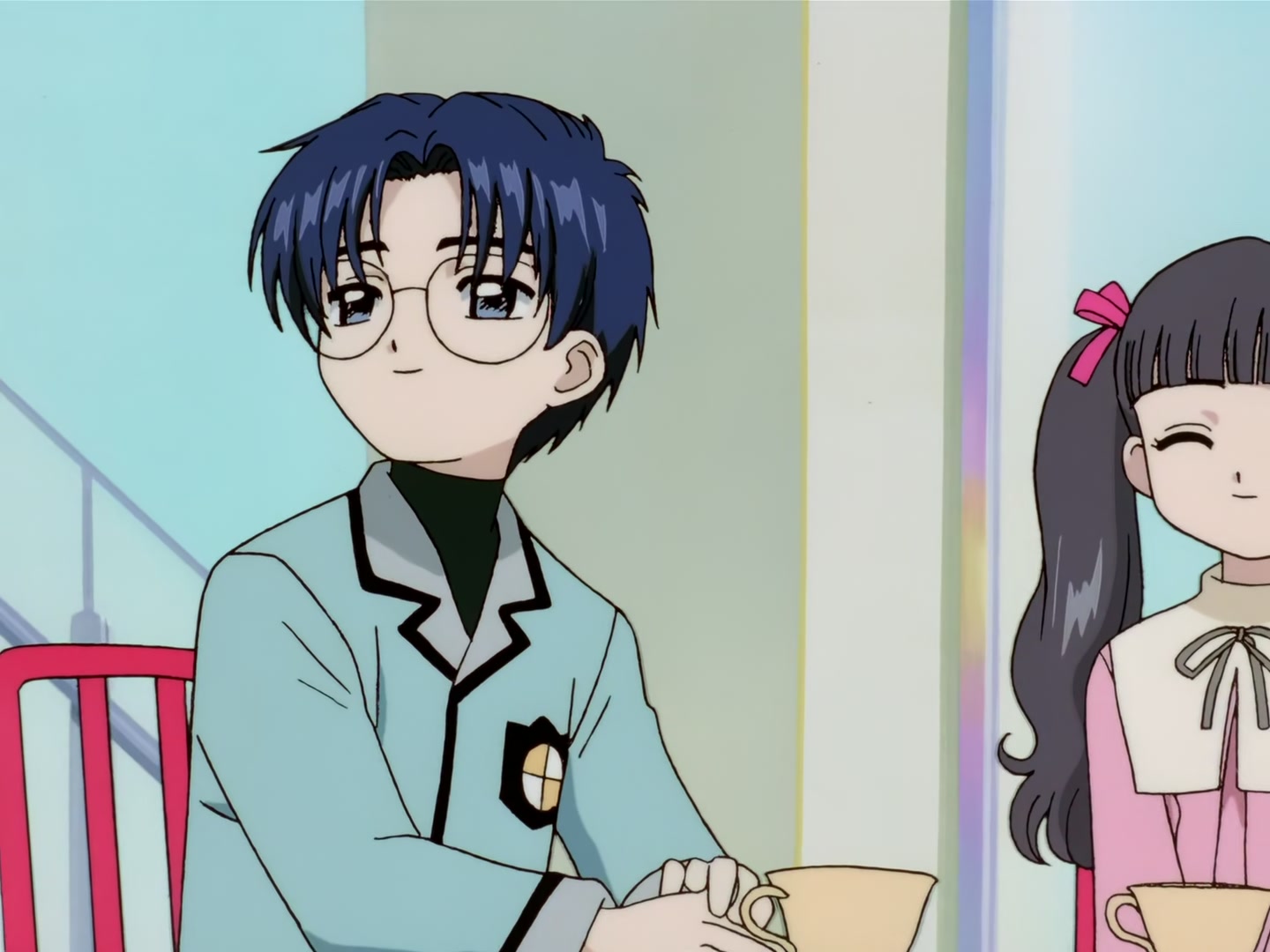Cardcaptor Sakura Ep 57: Sakura, Syaoran, and the Elevator @ 00:16:10